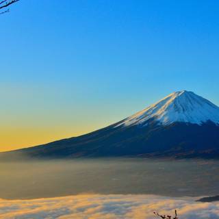 Mount Fuji Honshu Japan wallpaper