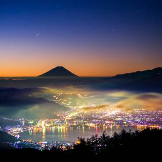 Mount Fuji Honshu Japan wallpaper