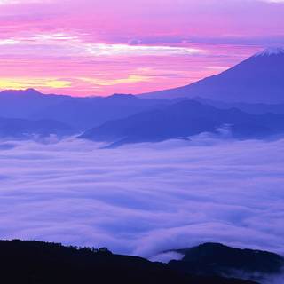 Mount Fuji Honshu Japan wallpaper