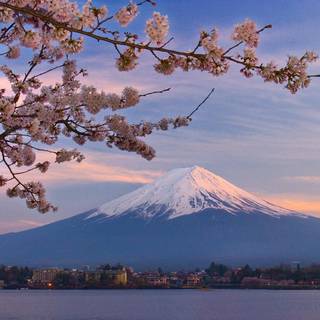 Mount Fuji Honshu Japan wallpaper