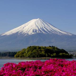 Mount Fuji Honshu Japan wallpaper