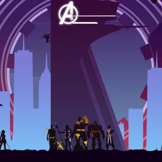 Marvel vector wallpaper