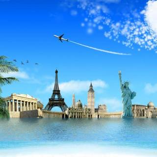 Tourist spot wallpaper
