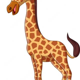 Giraffe cartoon wallpaper