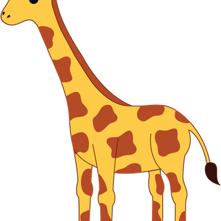Giraffe cartoon wallpaper