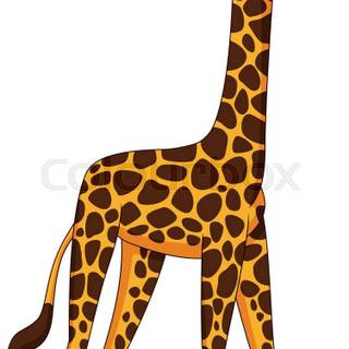 Giraffe cartoon wallpaper