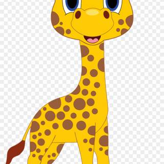 Giraffe cartoon wallpaper
