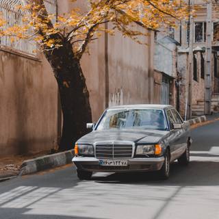 Classic Benz wallpaper