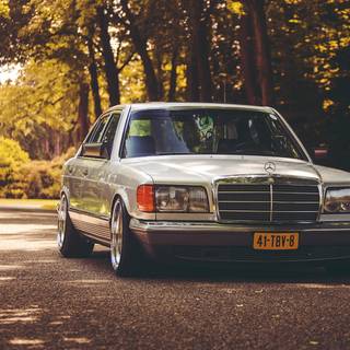 Classic Benz wallpaper
