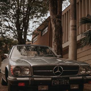 Classic Benz wallpaper