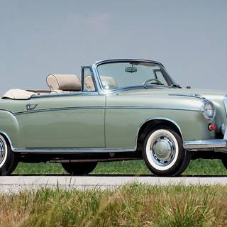 Classic Benz wallpaper