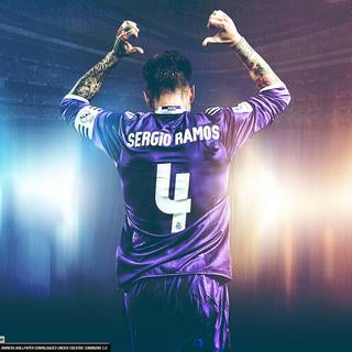 Sergio Ramos Real Madrid wallpaper