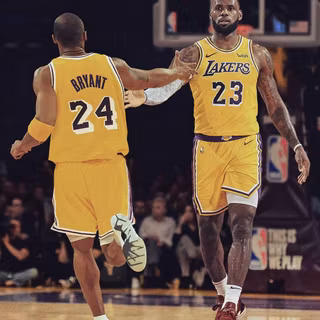 Kobe Bryant and Lebron James wallpaper