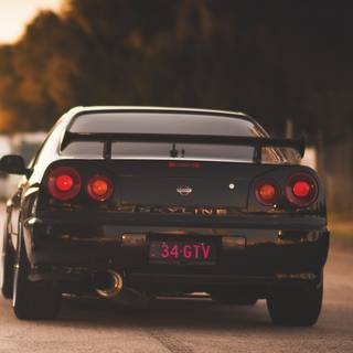 Nissan Skyline phone wallpaper
