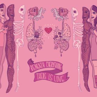 Kawaii gore wallpaper