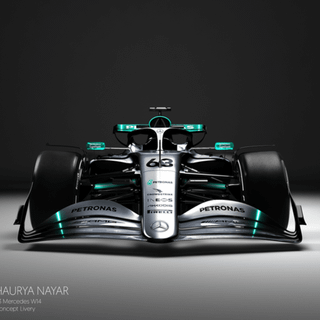 Mercedes W14 wallpaper