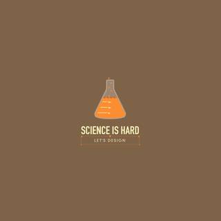 Minimalist science wallpaper