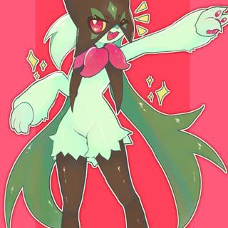 Meowscarada wallpaper