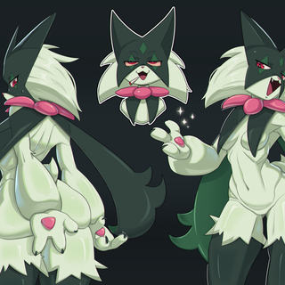 Meowscarada wallpaper