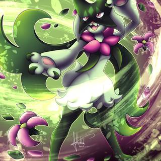 Meowscarada wallpaper