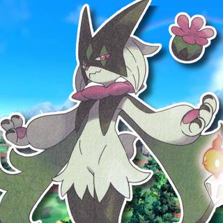 Meowscarada wallpaper