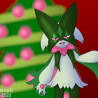 Meowscarada wallpaper