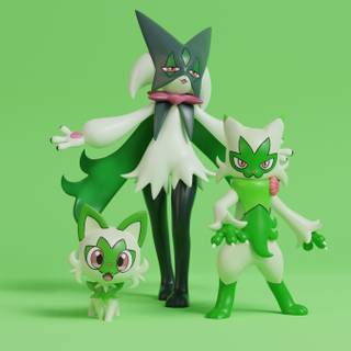 Meowscarada wallpaper