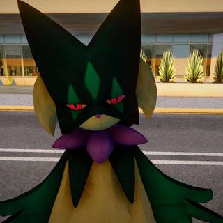 Meowscarada wallpaper