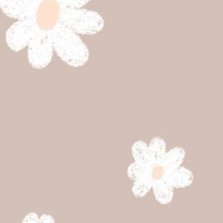 Boho flowers wallpaper
