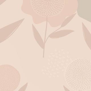 Boho flowers wallpaper