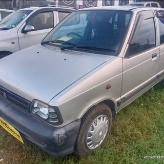 Maruti 800 silver wallpaper