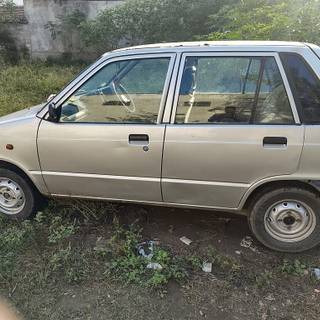 Maruti 800 silver wallpaper