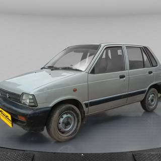 Maruti 800 silver wallpaper