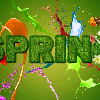 Spring welcome wallpaper