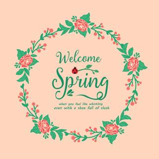 Spring welcome wallpaper