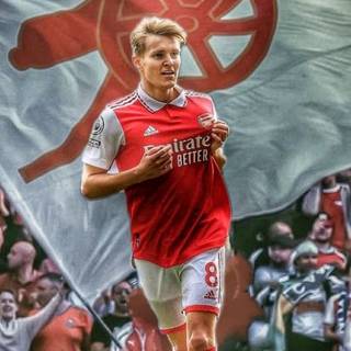 Martin Ødegaard 2023 wallpaper