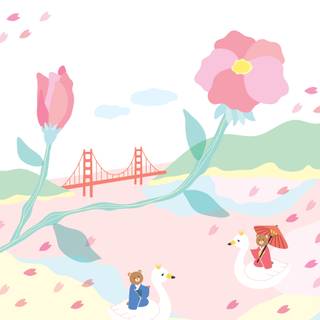 San Francisco spring wallpaper