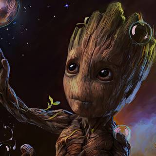 Baby Groot PC wallpaper
