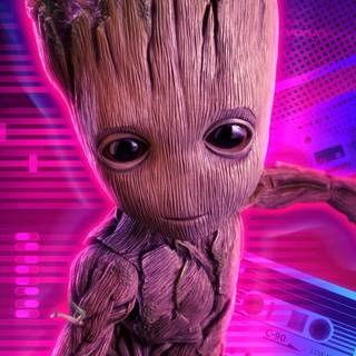 Baby Groot PC wallpaper