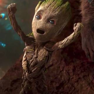 Baby Groot PC wallpaper