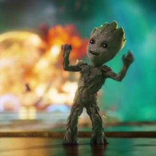 Baby Groot PC wallpaper