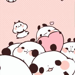 Anime panda girl wallpaper