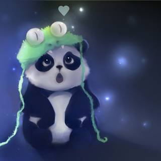 Anime panda girl wallpaper