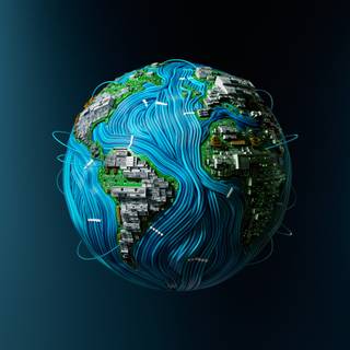 IT technology wallpaper