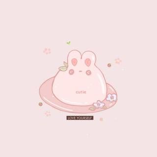 Cute bunny aesthetic wallpaper