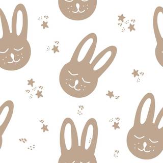 Cute bunny aesthetic wallpaper