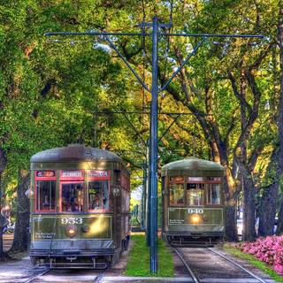 St. Charles Streetcar wallpaper