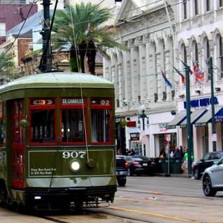 St. Charles Streetcar wallpaper