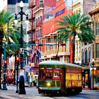 St. Charles Streetcar wallpaper