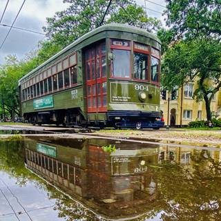 St. Charles Streetcar wallpaper